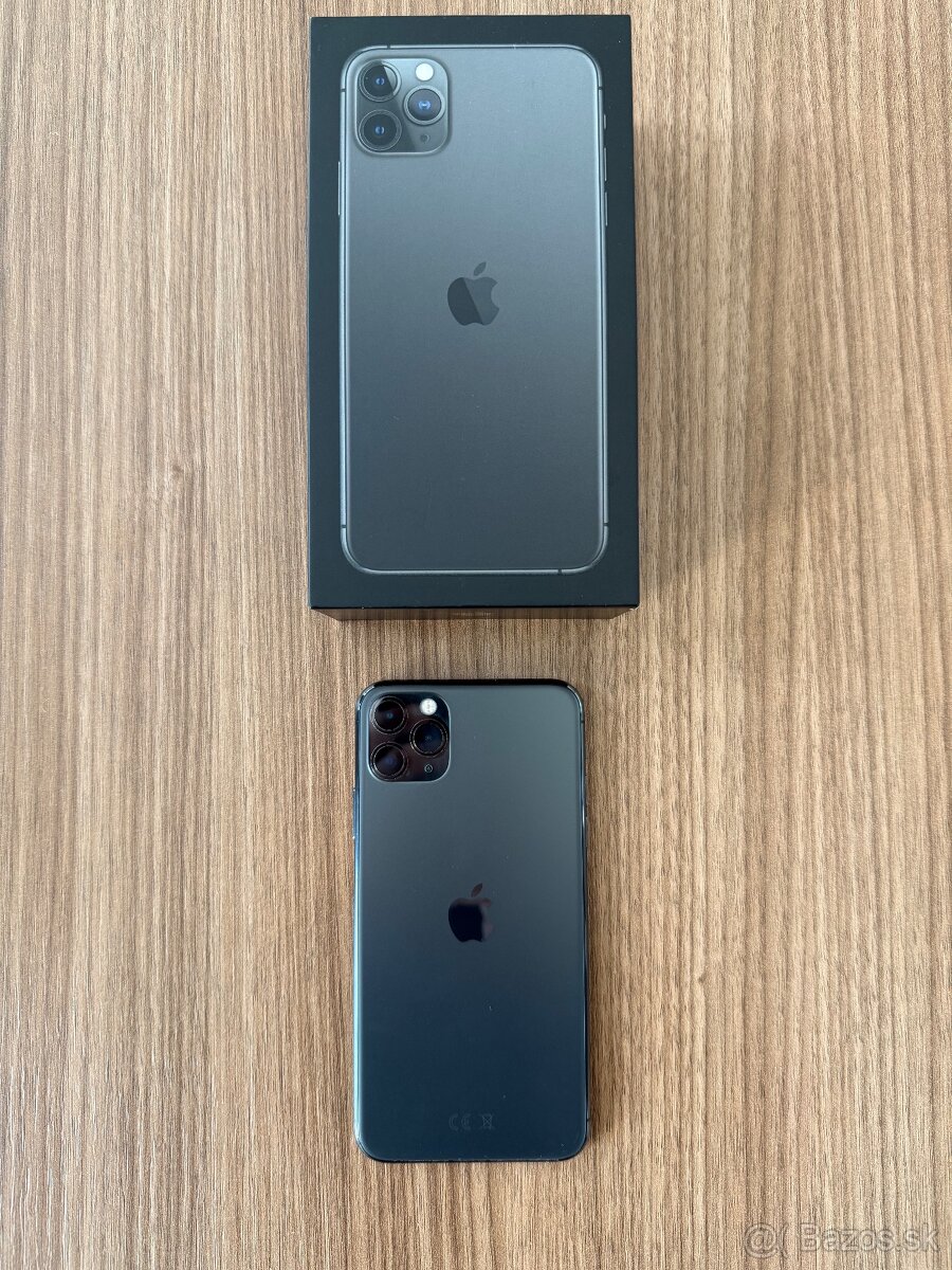 Predam iphone 11 pro max, space gray, 64 gb, TOP STAV