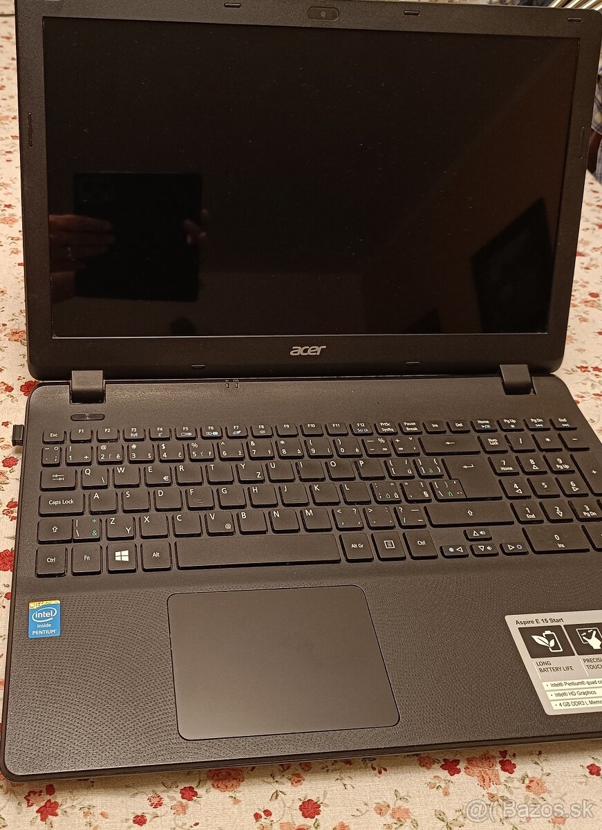 Acer Aspire E 15 start