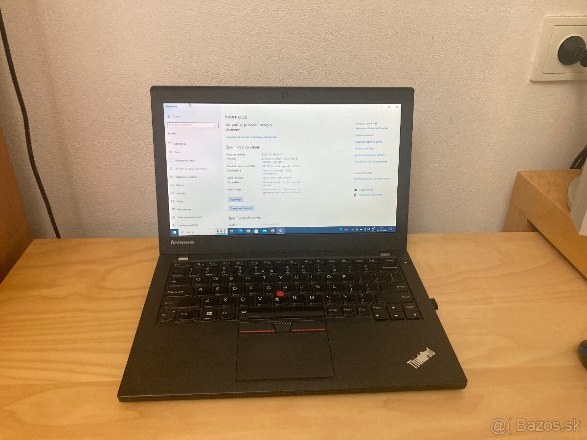 Lenovo ThinkPad X250, 12.5", i5-5300U, 8 GB RAM, 128 GB SSD