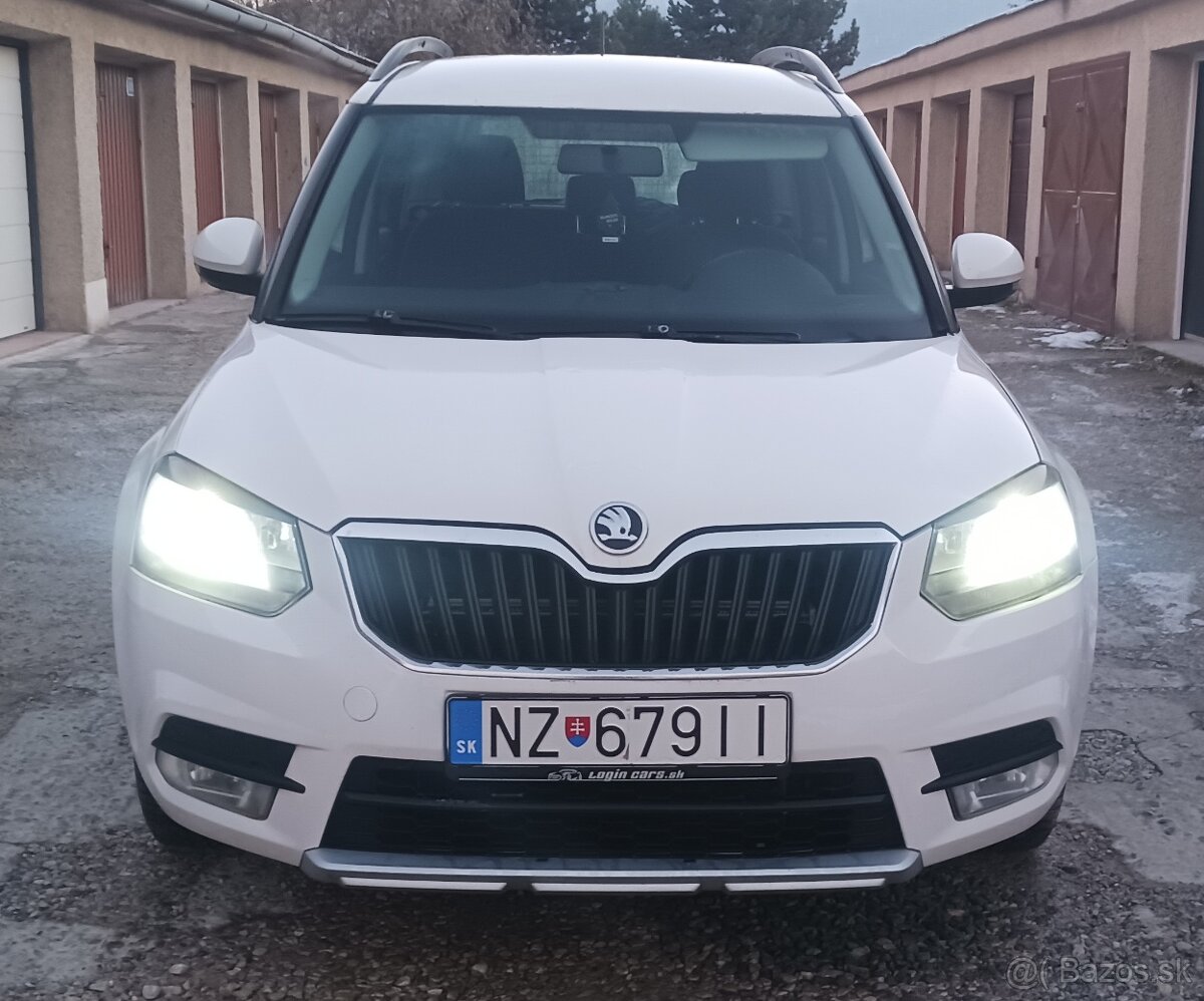 Škoda Yeti 4x4 2.0TDI 81kw  (facelift)