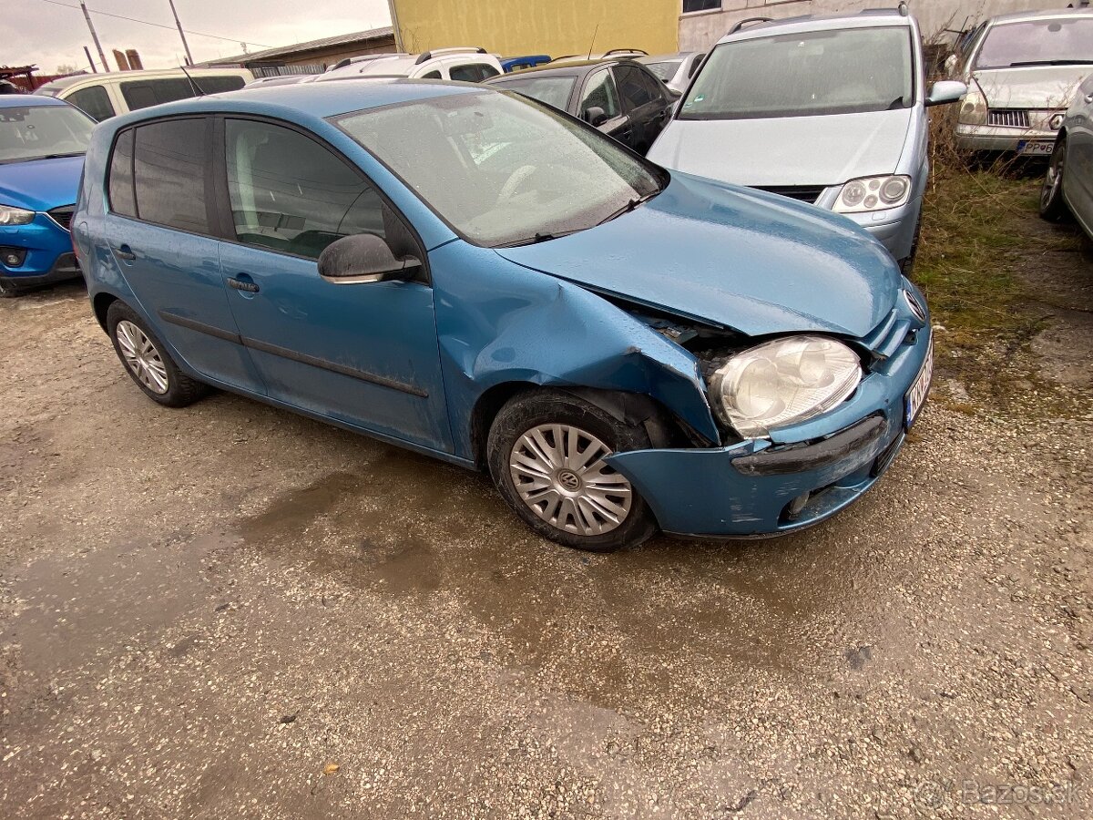 ✅ VW Golf 5 , 1.9 TDi 66 kW manuál , 230000 km