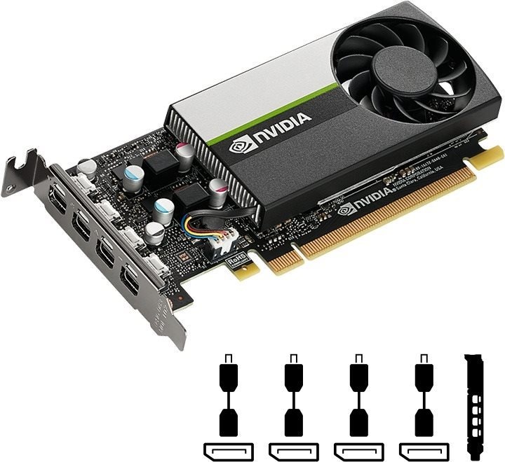 Predám HP NVIDIA T600 4 GB GDDR6