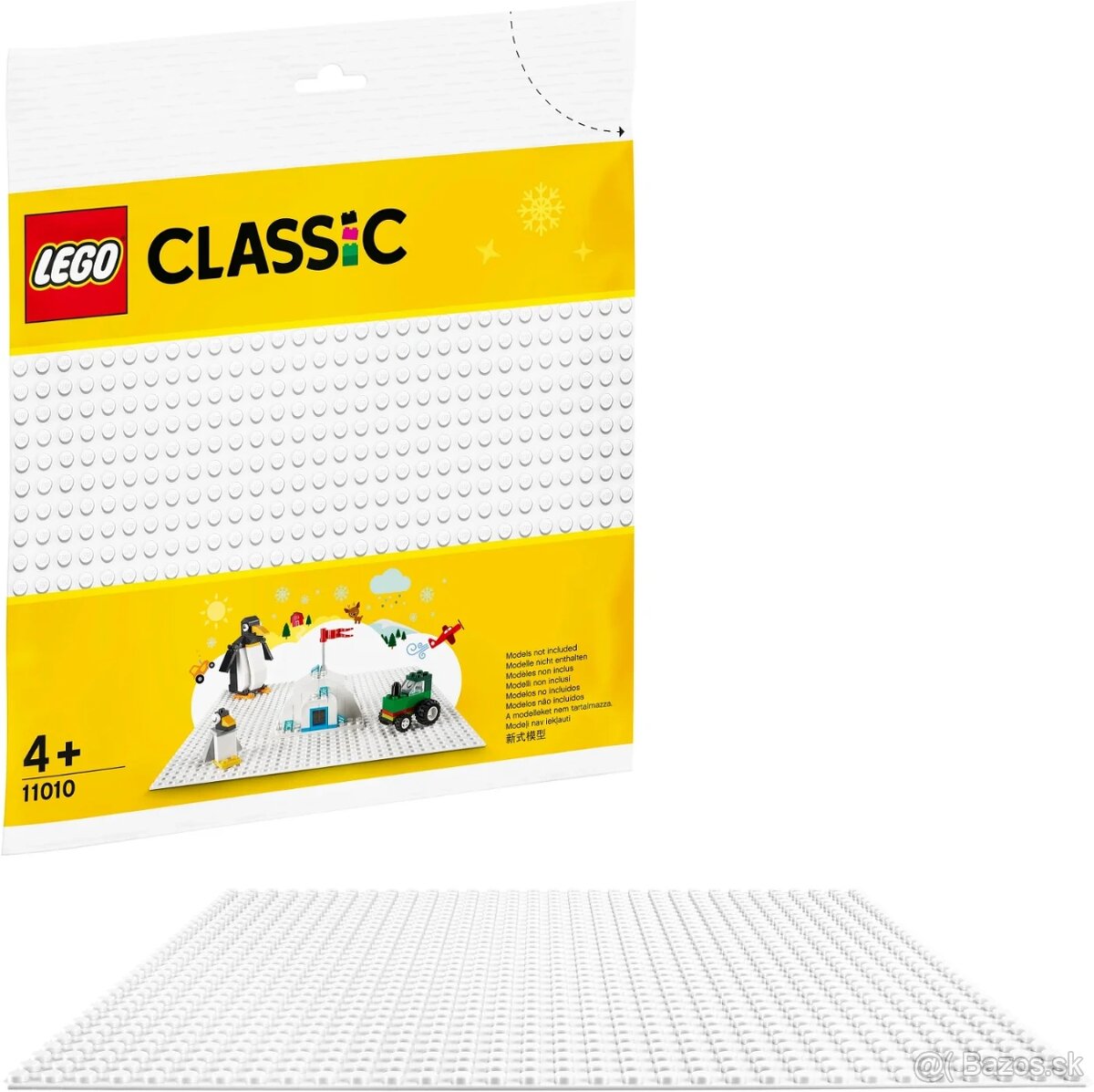 LEGO Classic 11010 White Baseplate