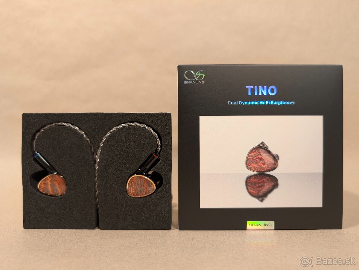 Shanling TINO & TACables Obsidian (IEM slúchadlá)