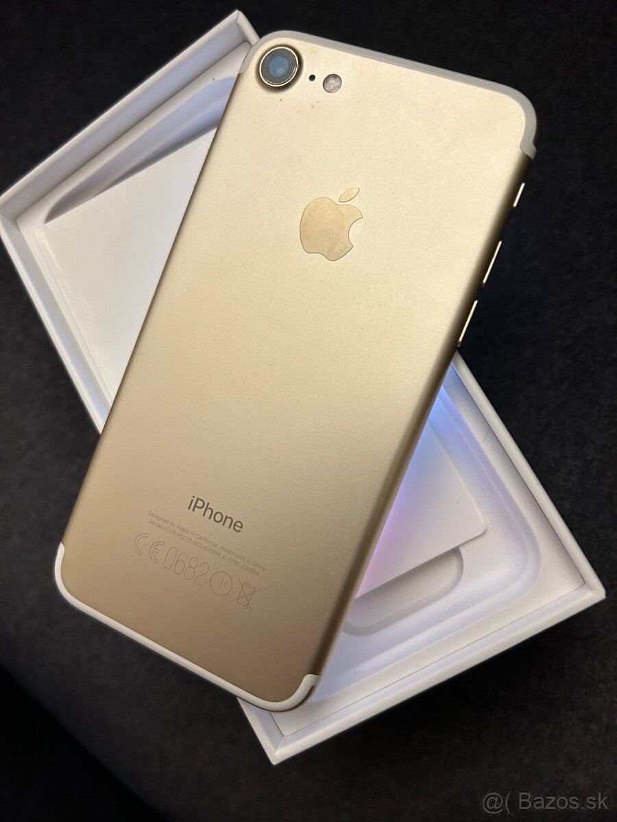 iPhone 7 128GB Gold - 100% batéria