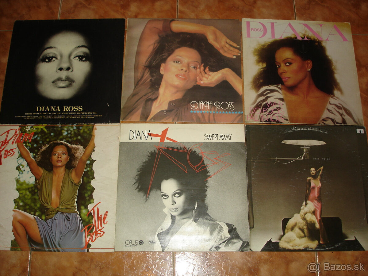 predám LP platne Diana Ross a Shakin Stevens