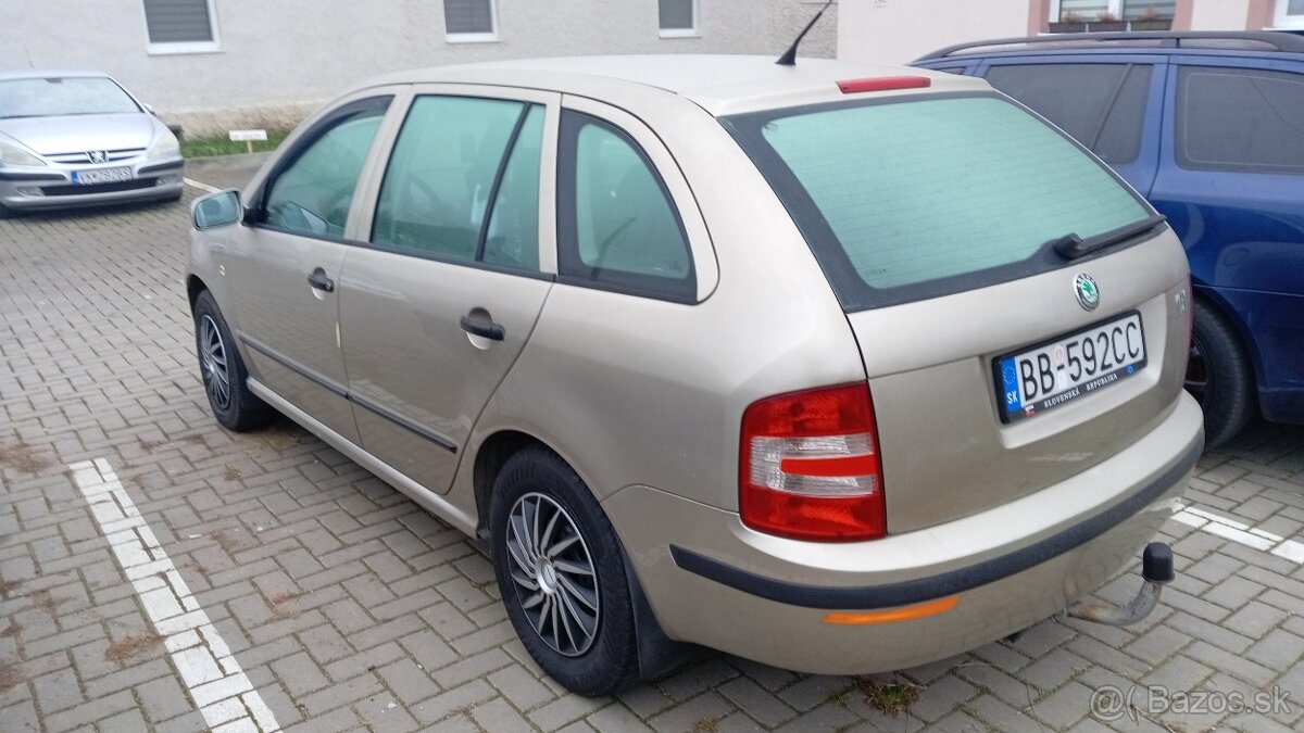 Dobrí deň predám vymením škoda fabia 1.9 SDI rv 2006