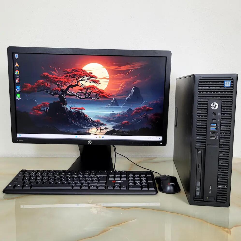 HP ProDesk 600 G2 i5-6600 16GB 256GB SSD Win11 + Monitor