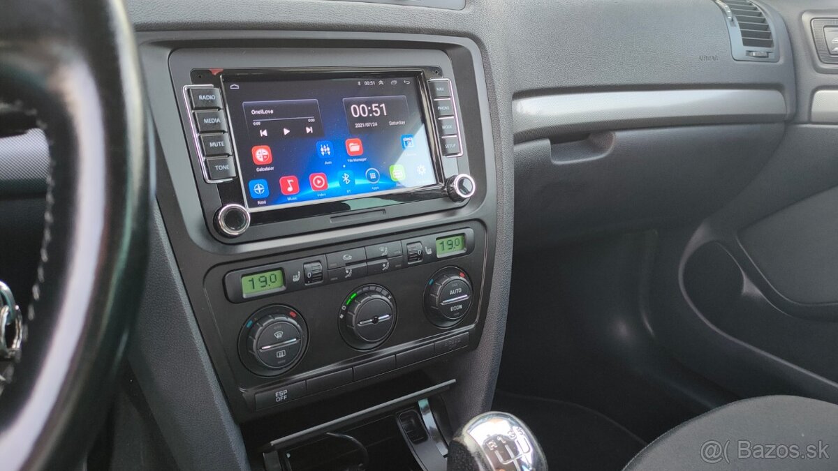 2DIN Autorádio Android CARPLAY Wifi BT USB