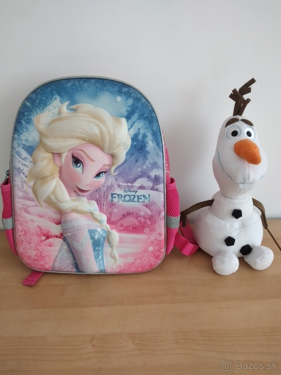 Elza ruksak +Olaf (frozen)