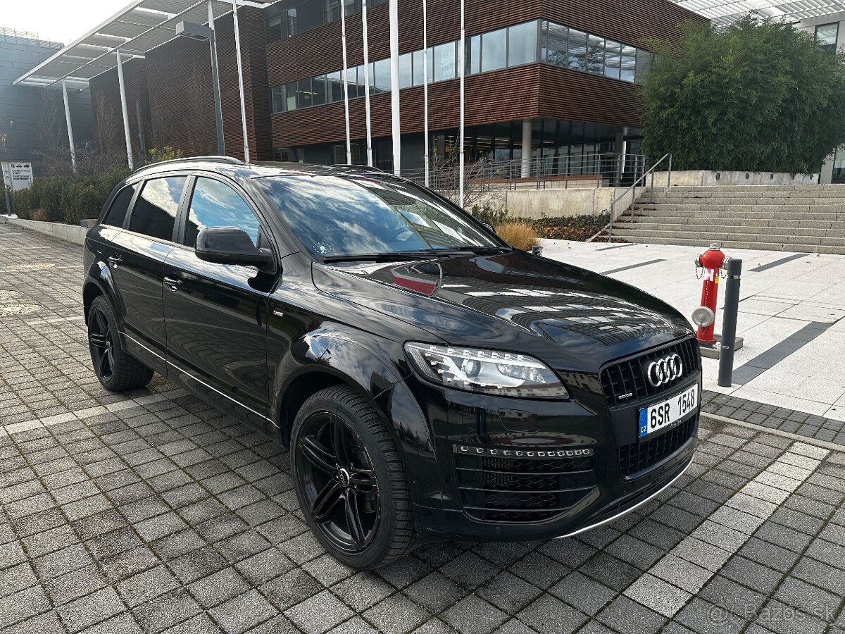 AUDI Q7, 3.0 TDI, 180kw, 2015, S-line, Quattro, 2 sady, DPH