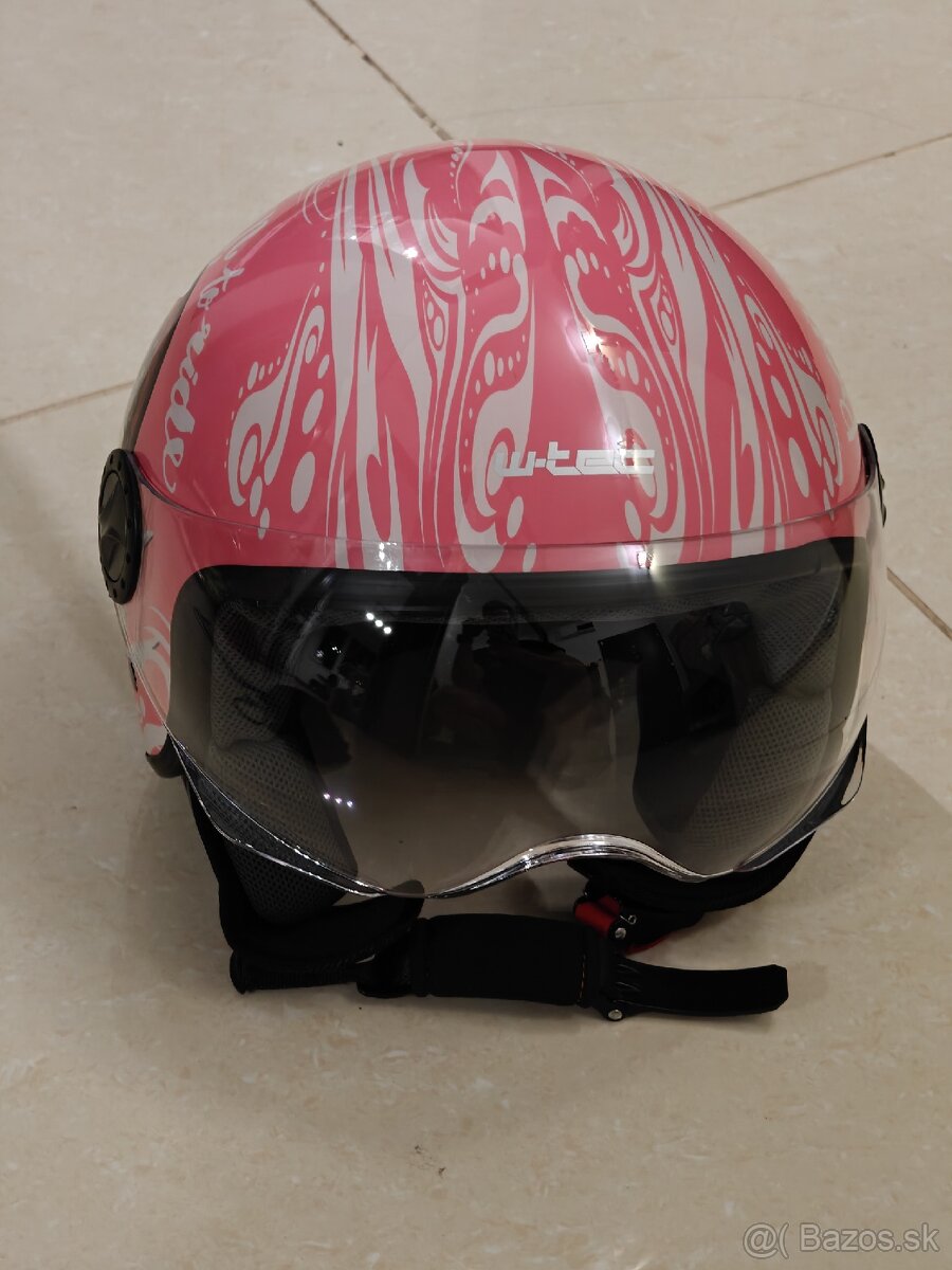 Prilba W-TEC FS-701PG Pink Life, Veľkosť: M (57-58)