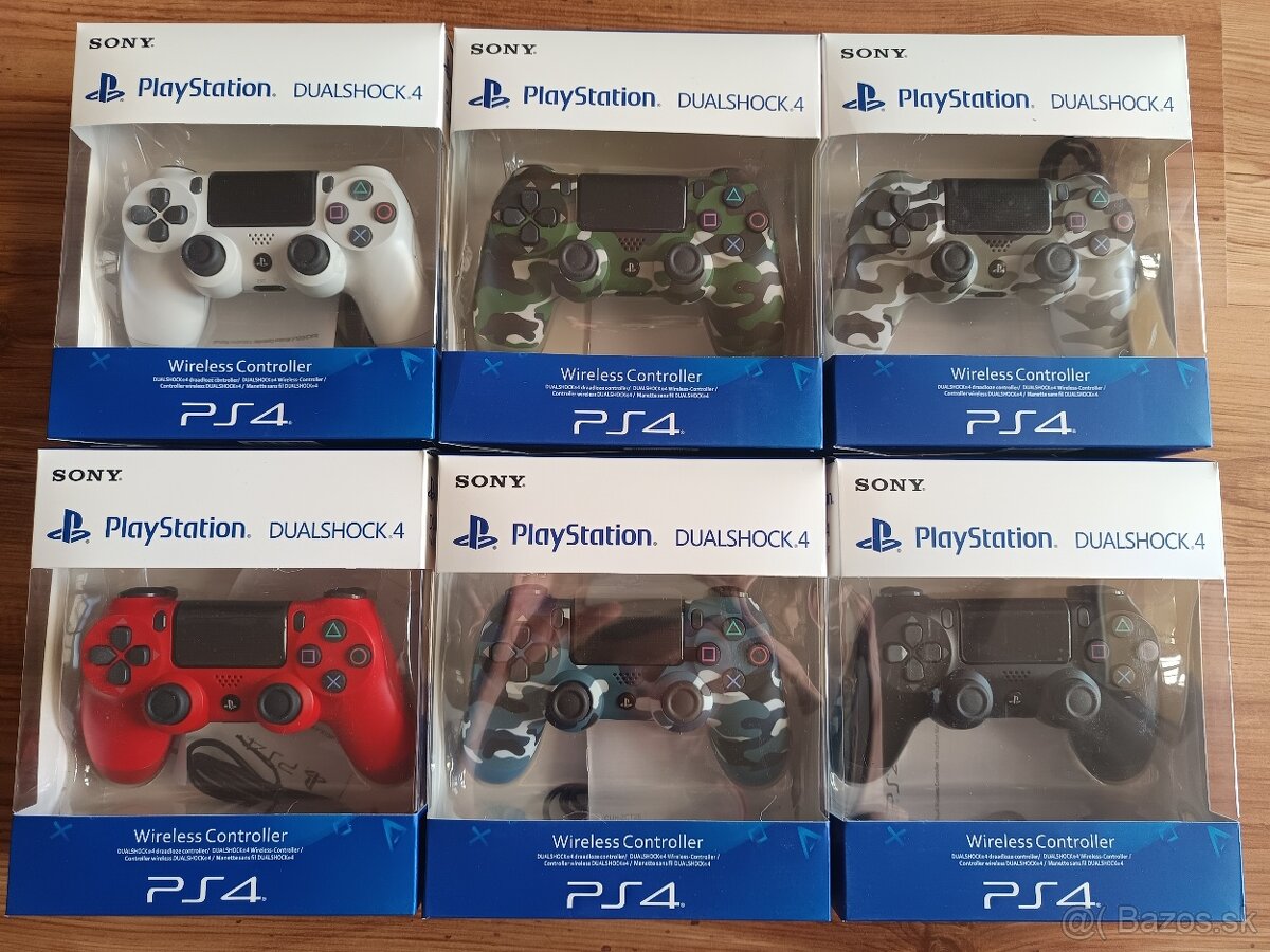 Ovládače na Playstation 4 PS4