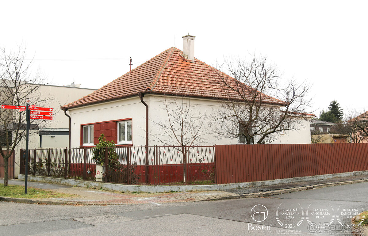 BOSEN | Na predaj 3 izbový rodinný dom, Bratislava - Ružinov