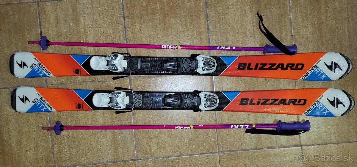 Lyže set, Blizzard RACING RTX, dlžka 120 cm