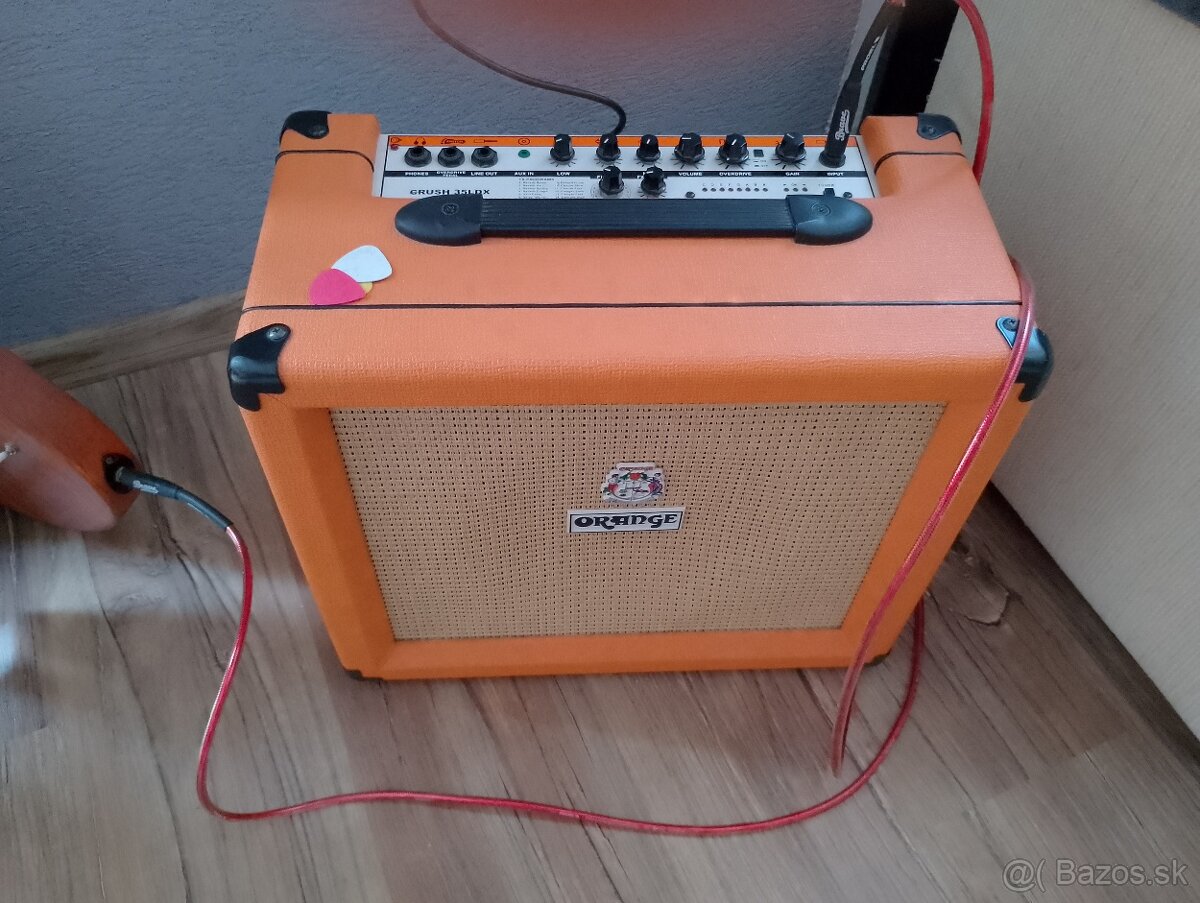 Elektrická gitaraB.C.Rich ???? kombo 35wOramge LDX