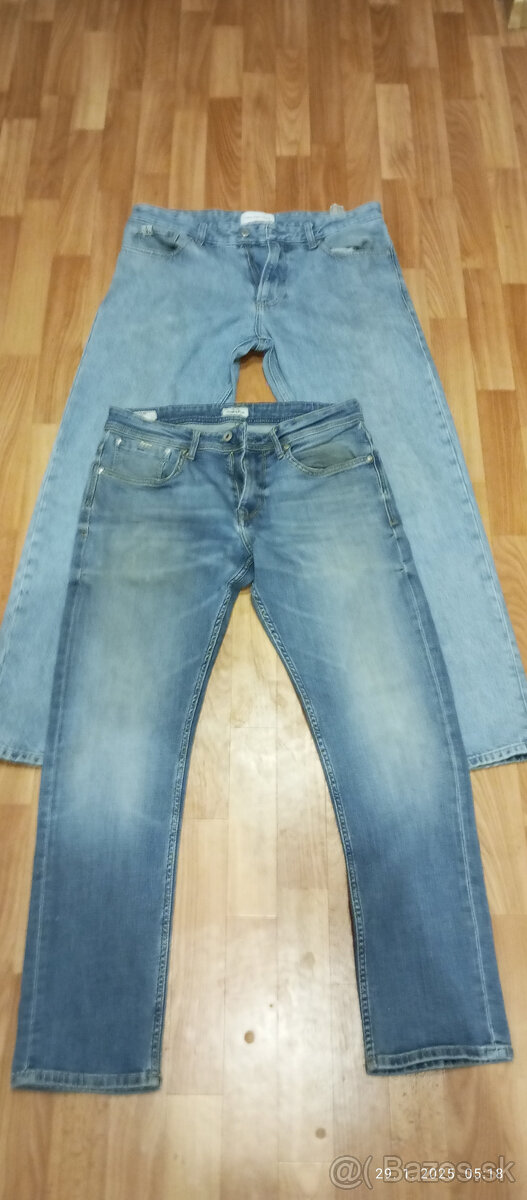 velkost 32-32 2 x rifle calvin klein, pepe jeans