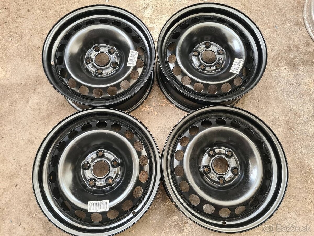 5x112 r16 ET33 x 6,5J plechové disky VW, ŠKODA, SEAT