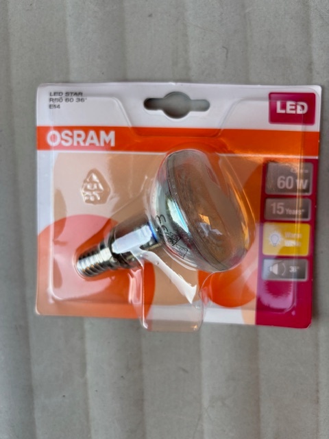 Osram LED žiarovka R50, 4,3 W, 345 lm E14