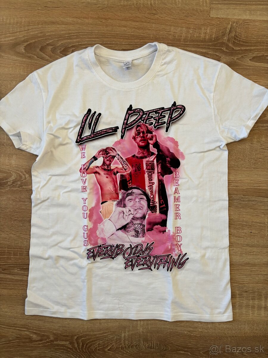 Lil Peep Tričko Nathmerch velkost S