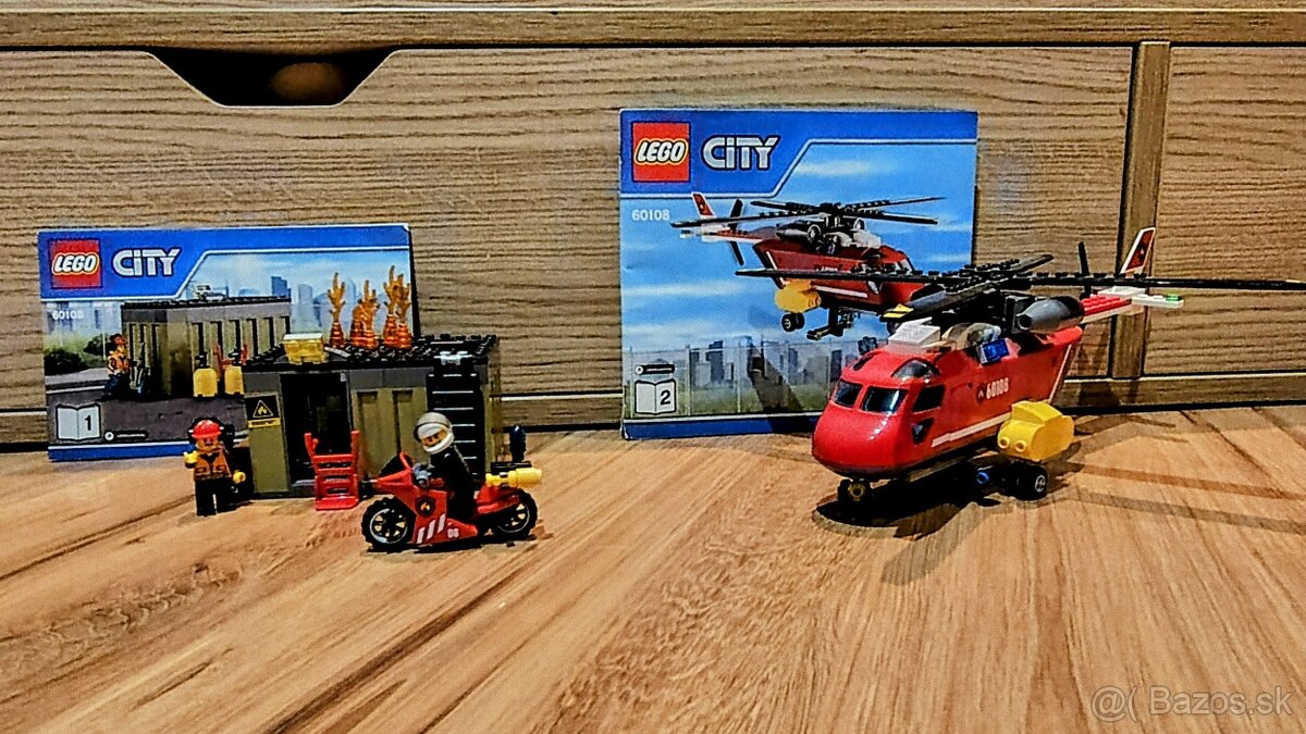 LEGO City Hasičská jednotka 60108