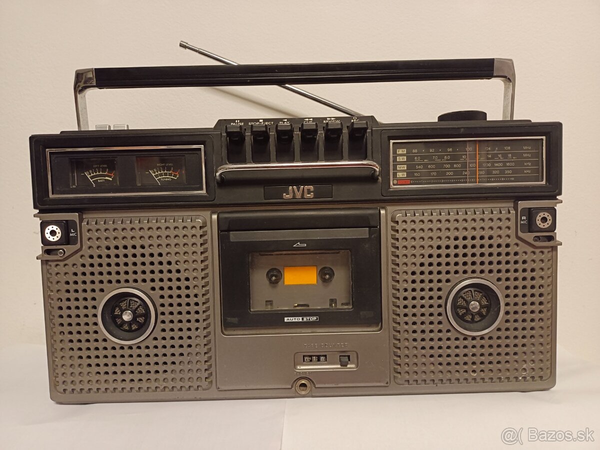 JVC RC 717L radiomagnetofon retro kazeťák