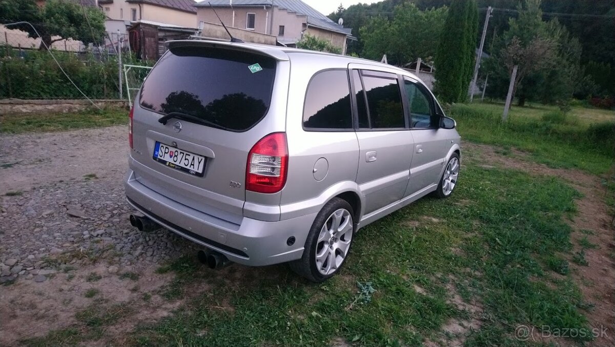 Opel Zafira 7 miestna + LPG