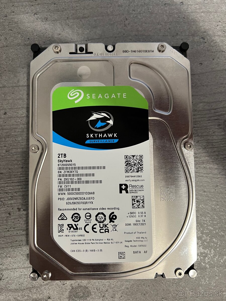 Seagate Skyhawk Surveillance 2TB