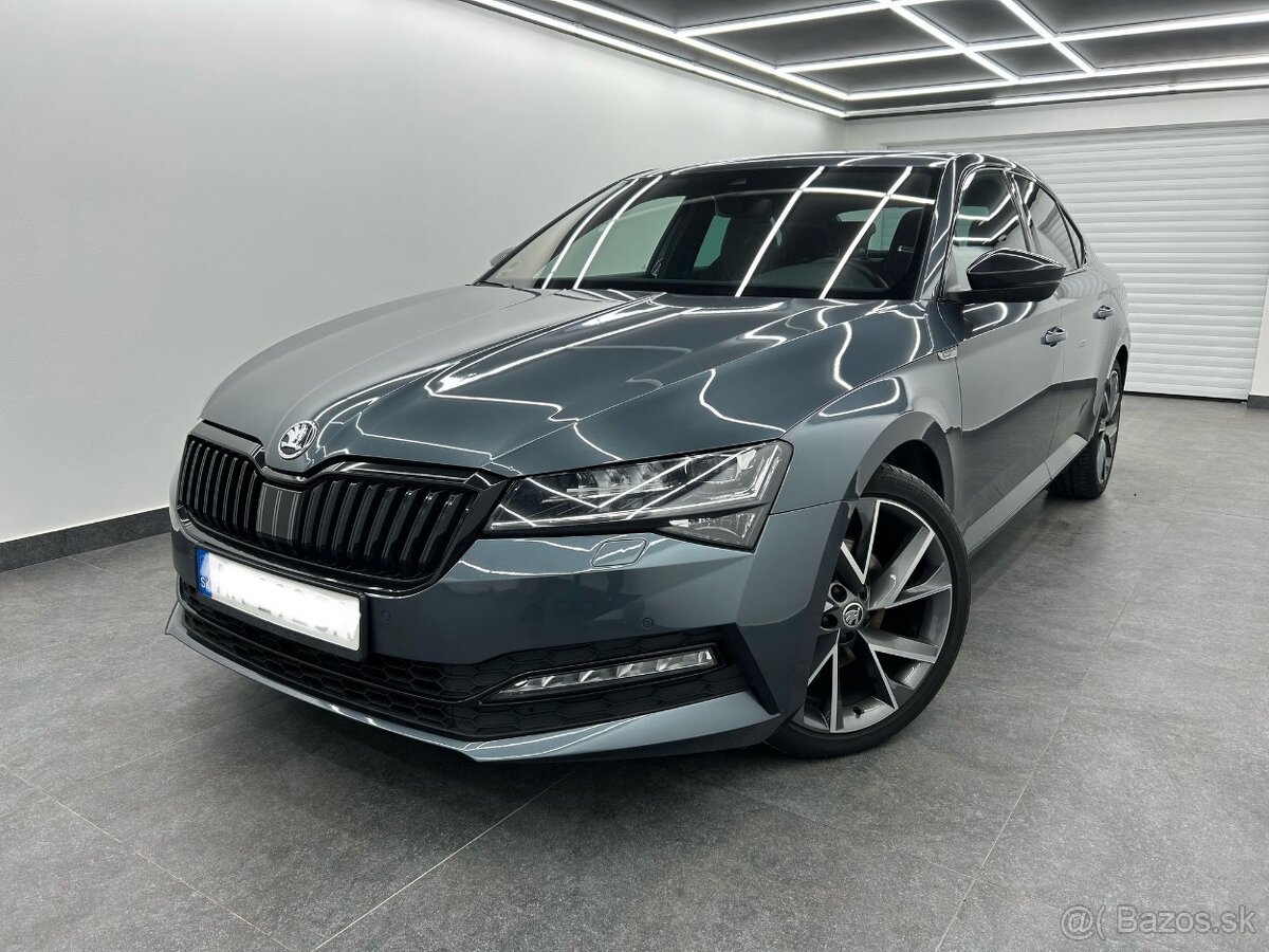 Superb 2,0 TDI Sportline 147kW 4x4 Sedan Matrix Top stav