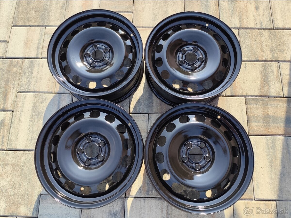 5x100 r16 plechové disky Audi, Skoda, Volkswagen