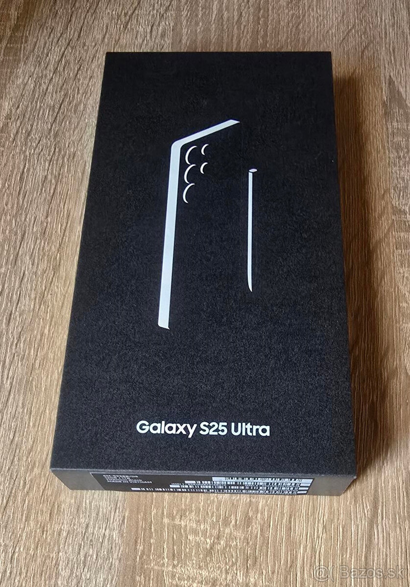 Samsung Galaxy S25 ULTRA 1 TB cierny, zapecateny