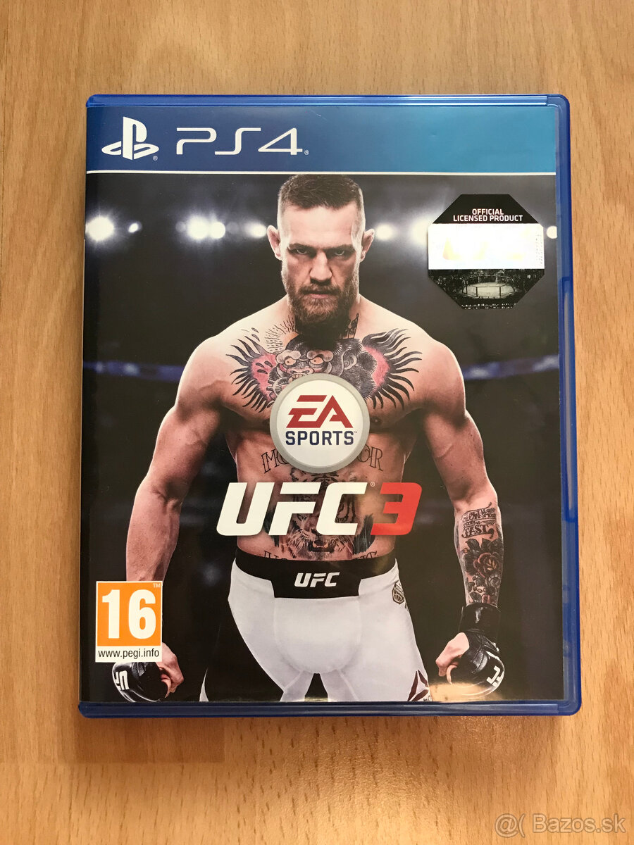 UFC 3 na Playstation 4