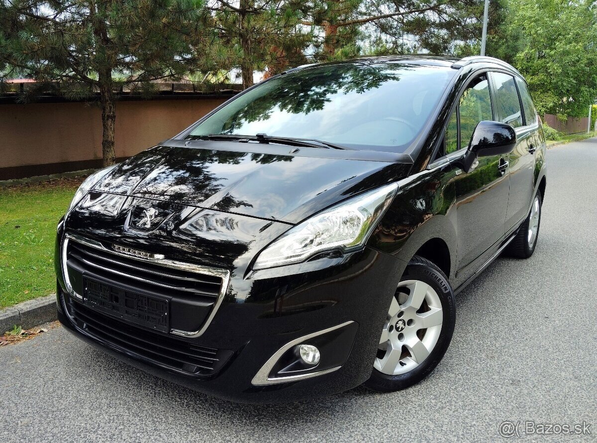 PEUGEOT 5008 1.6HDI STYLE, 7 MIESTNY, FACELIFT, PANORAMA