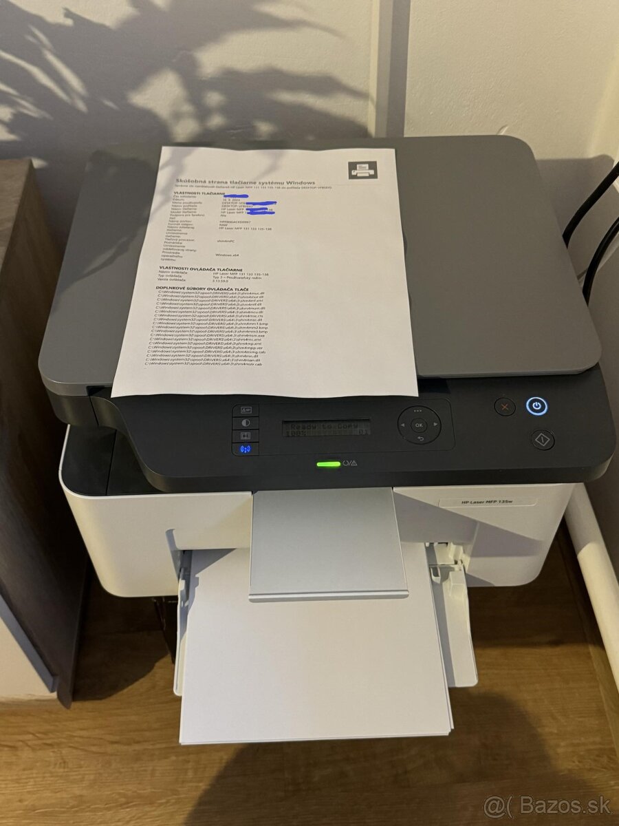 HP Laser MFP 135w laserová tlačiareň so skenerom