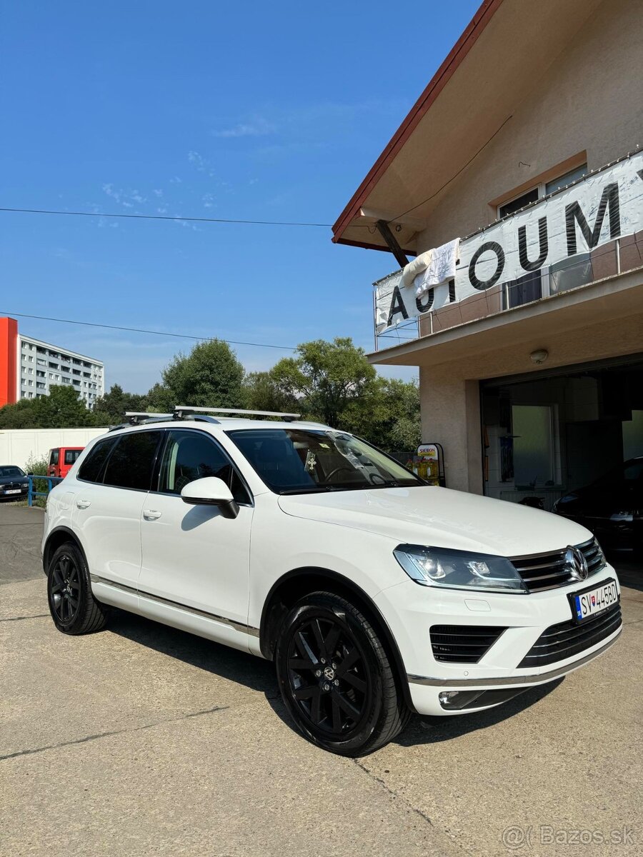 Volkswagen Touareg,3.0 TDi V6,150KW, 1.majiteľ, kúpené na SK