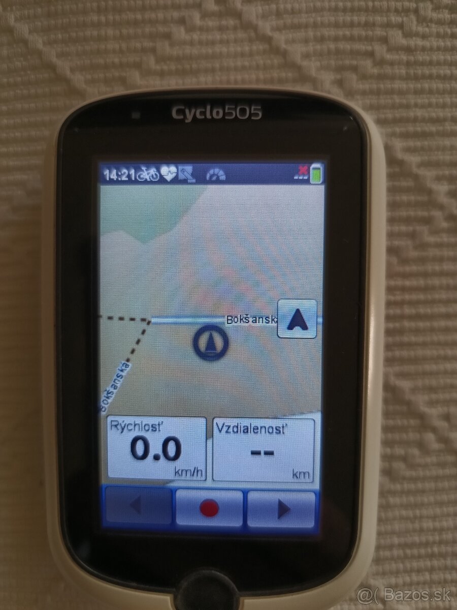 Navigácia Mio Cyclo 505  HC