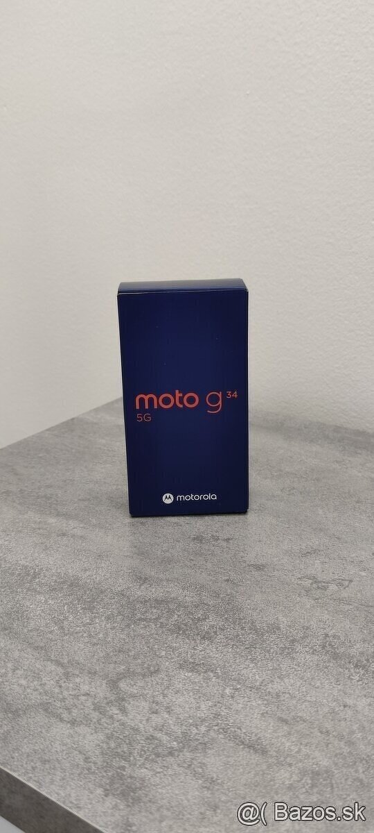 Motorola g34 4/128GB Nerozbalený