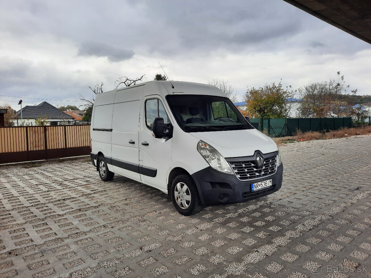 Renault master 2,3cdi 92kw, r.v. 2016, 289 900km