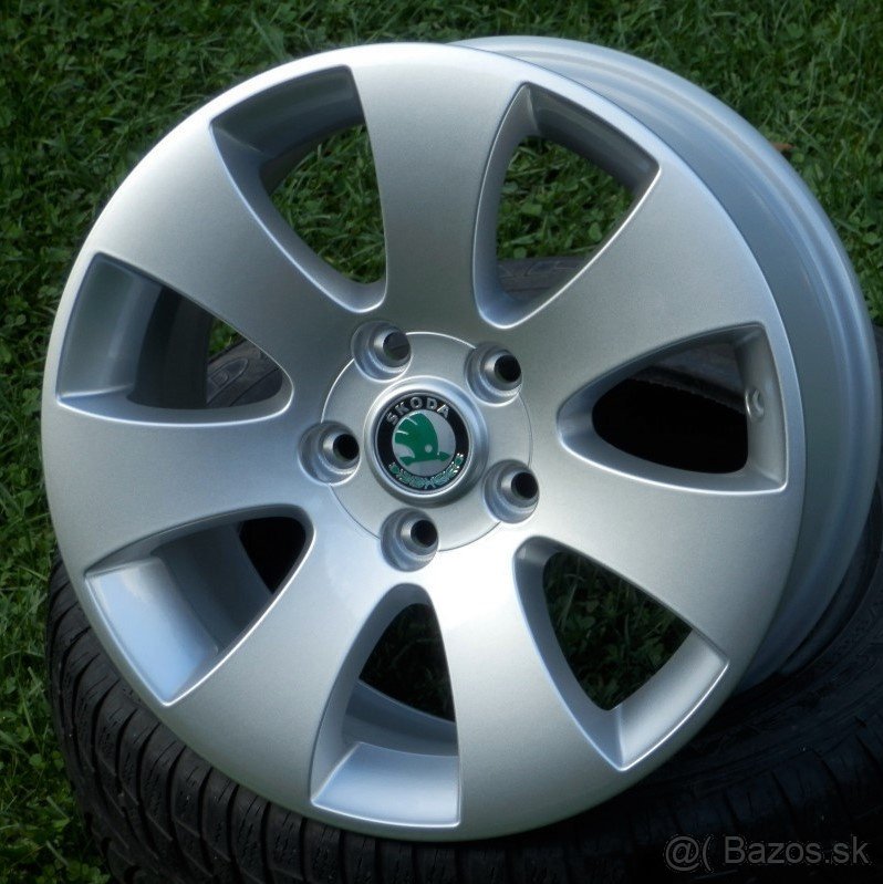 KÚPIM elektróny SPECTRUM originál ŠKODA Superb 5 x 112 R16