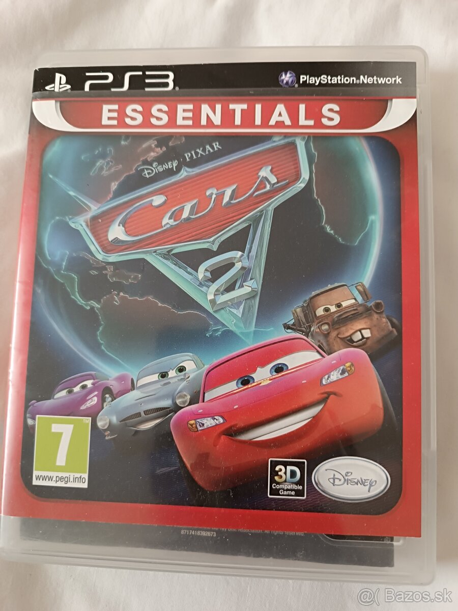 Hra Disney Cars 2 na PS3