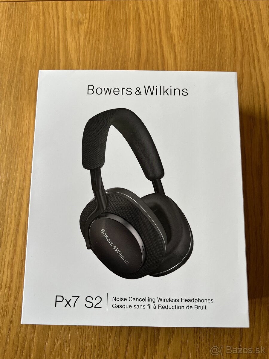 Bowers & Wilkins PX7S2 čierne - Nove