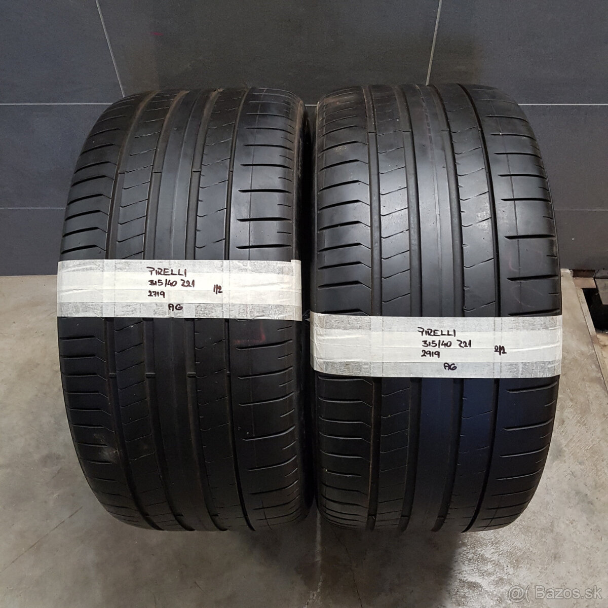 2kusy letné pneu 315/40 R21 PIRELLI