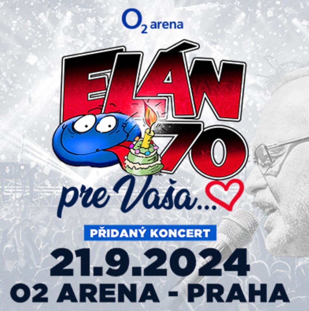 Predám 2 lístky na Elán Praha - kocert pre Vaša