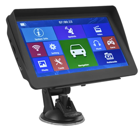 GPS 7",TIR 2024,256MB+16GB,WIN CE 6.0,IGO PRIMO SK