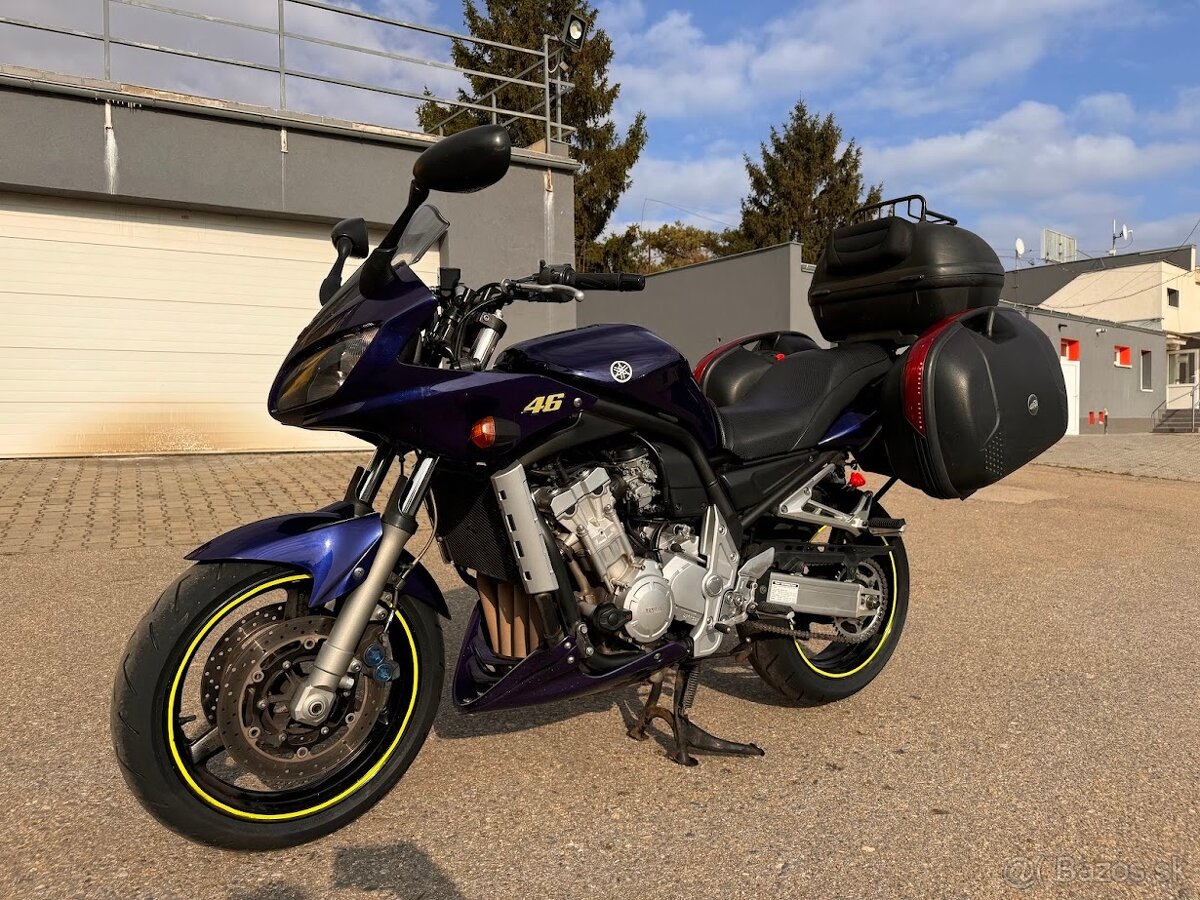 2005 YAMAHA FAZER FZS 1000, NOVÁ STK, AKRAPOVIČ