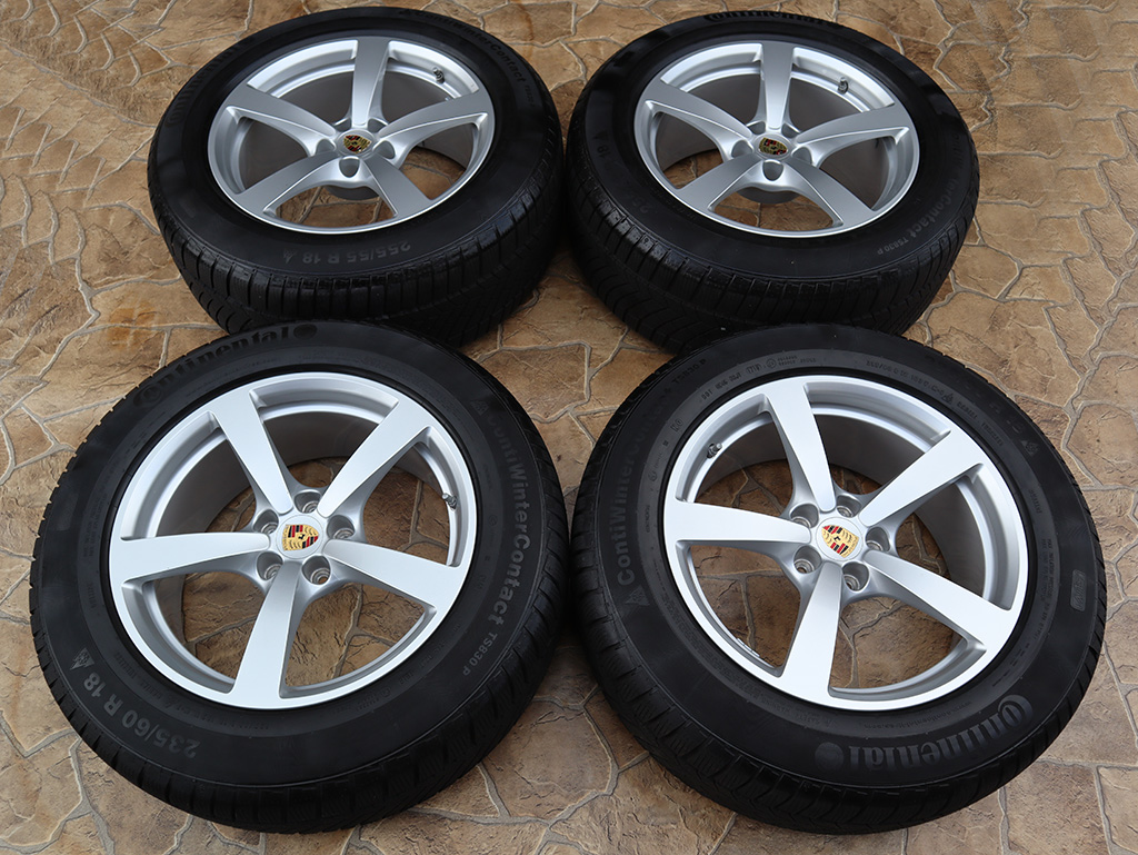 18" Alu kola 5x112 PORSCHE MACAN ZIMNÍ+ ČIDLA