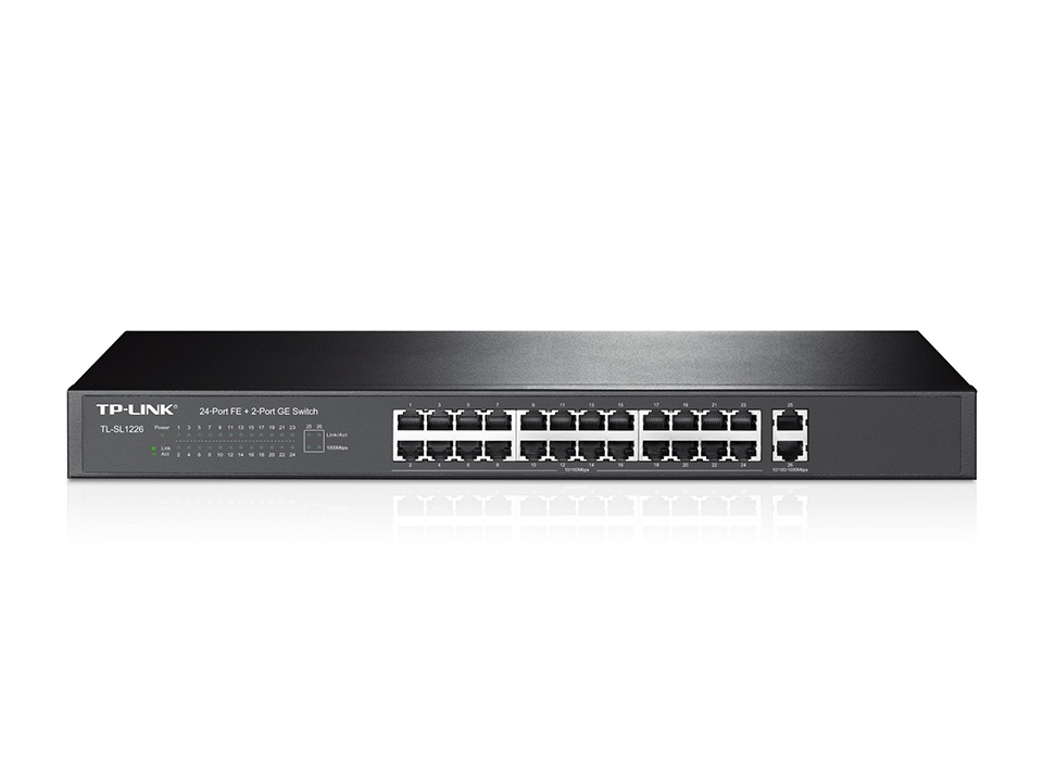 TP-Link TL-SL1226 24 portový switch