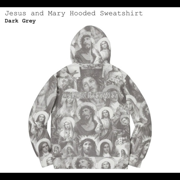 SUPREME Jesus and Mary Hooded L