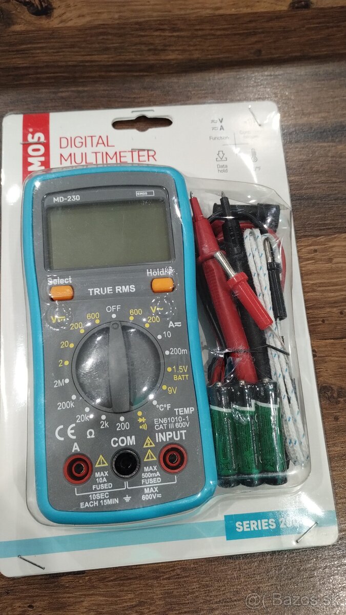 Predám nový nepoužitý digital multimeter Emos