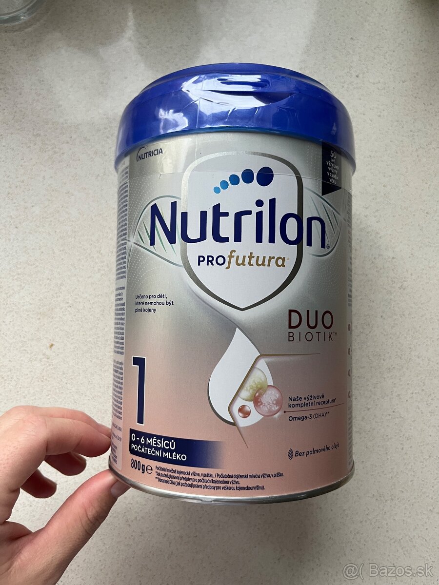 Nutrilon profutura duobiotic 1 +kase,vyzivy a caj zdarma